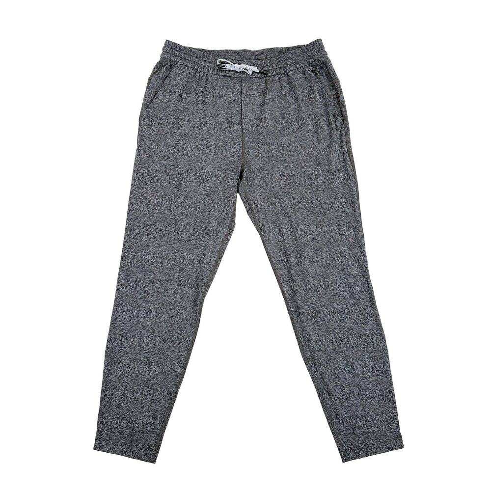 Lululemon City Sweat Jogger Men Large Heather Gray Athleisure Lounge Sweatpants